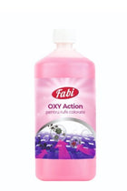 FABI OXI ACTION SOLUTIE DE CURATARE A PETELOR PE BAZA DE OXIGEN ACTIV -RUFE COLORATE FLACON 1L
