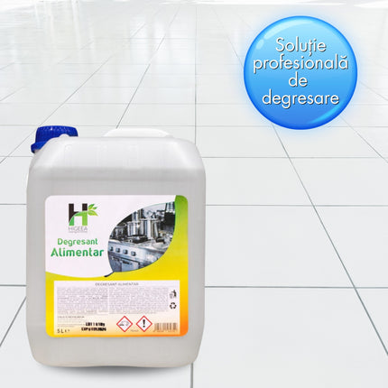 Degresant alimentar profesional, Higeea, 5L, super concentrat