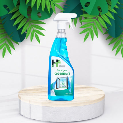 Detergent pentru geamuri, Higeea, 750 ml, etichetă ecologică