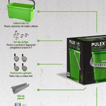 kit profesional spalare geamuri 