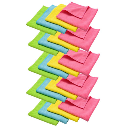 Lavete microfibră, Terry, 40X40 cm, 190 g/m2, capacitate mare de absorbție