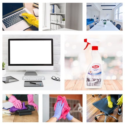 All Purpose Office, Fabi, Soluție multifuncțională curățare suprafețe birou, 500ml