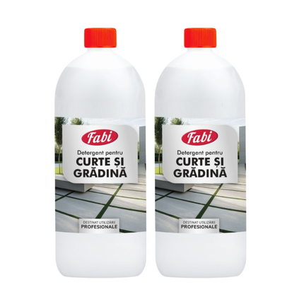 Detergent pentru curte și grădină, Fabi, îndepărtează lichenii și algele