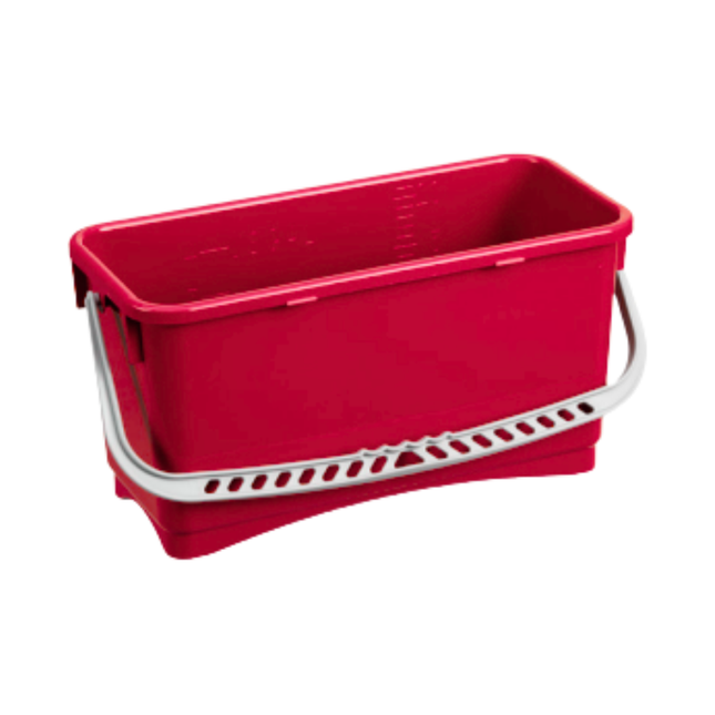 Găleată profesională, Filmop, 20 L, roșie, cu mâner, Top-Down – SEI1222B