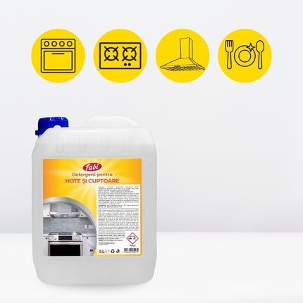Detergent pentru Hote și Cuptoare, Fabi, 5L