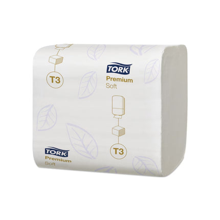 Hârtie igienică Tork Soft pliată, Tork, 2 straturi, 252 buc/pachet, 30 pachete/bax, T3 - 114273