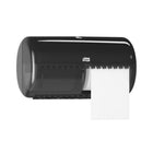 Dispenser role hârtie igienică convențională Tork T4 557008 negru, două role