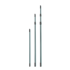 2 × Coadă telescopică profesională, Euromop, aluminiu anodizat, 2 × 1,5 m