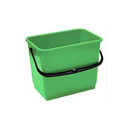 Găleată din plastic verde, Filmop, 4 L, cu mâner plastic