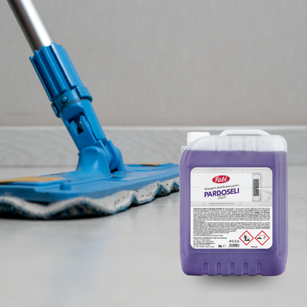 Detergent dezinfectant Fabi Pro mov 5 L pentru pardoseli, avizat biocid