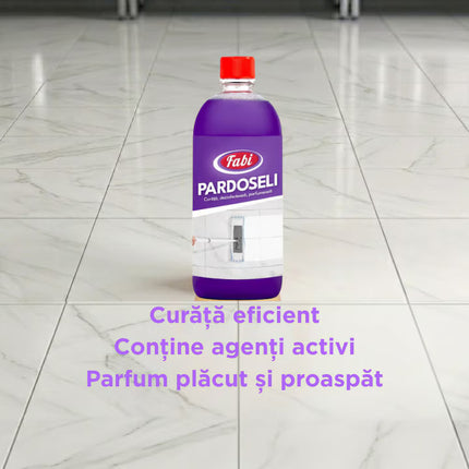 Fabi Pro - Detergent dezinfectant pentru pardoseli, mov, 1L