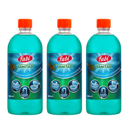 Detergent Sanitar (pentru obiecte sanitare), Fabi, dezinfectant