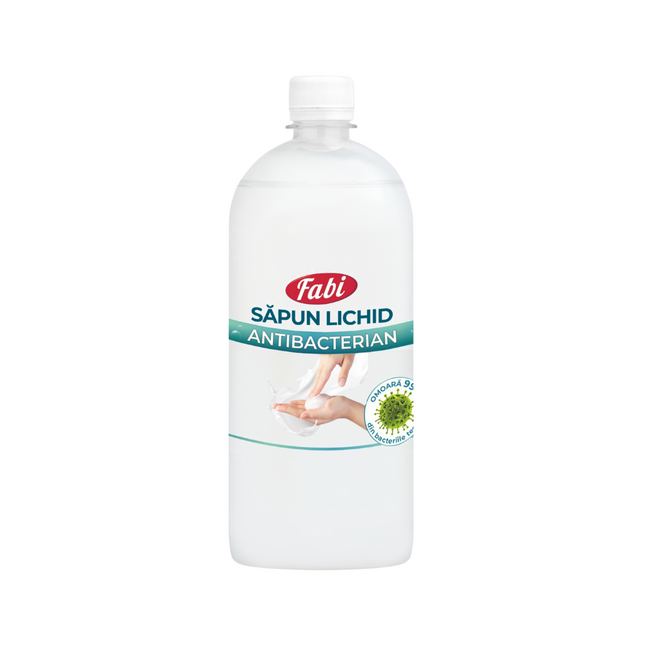 Săpun lichid antibacterian, Fabi, 1L, gama PRO