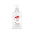 Săpun lichid delicat, flacon de 0.5 litri, formulă blândă, fără substanțe iritante, perfect pentru pielea sensibilă a copiilor și adulților.